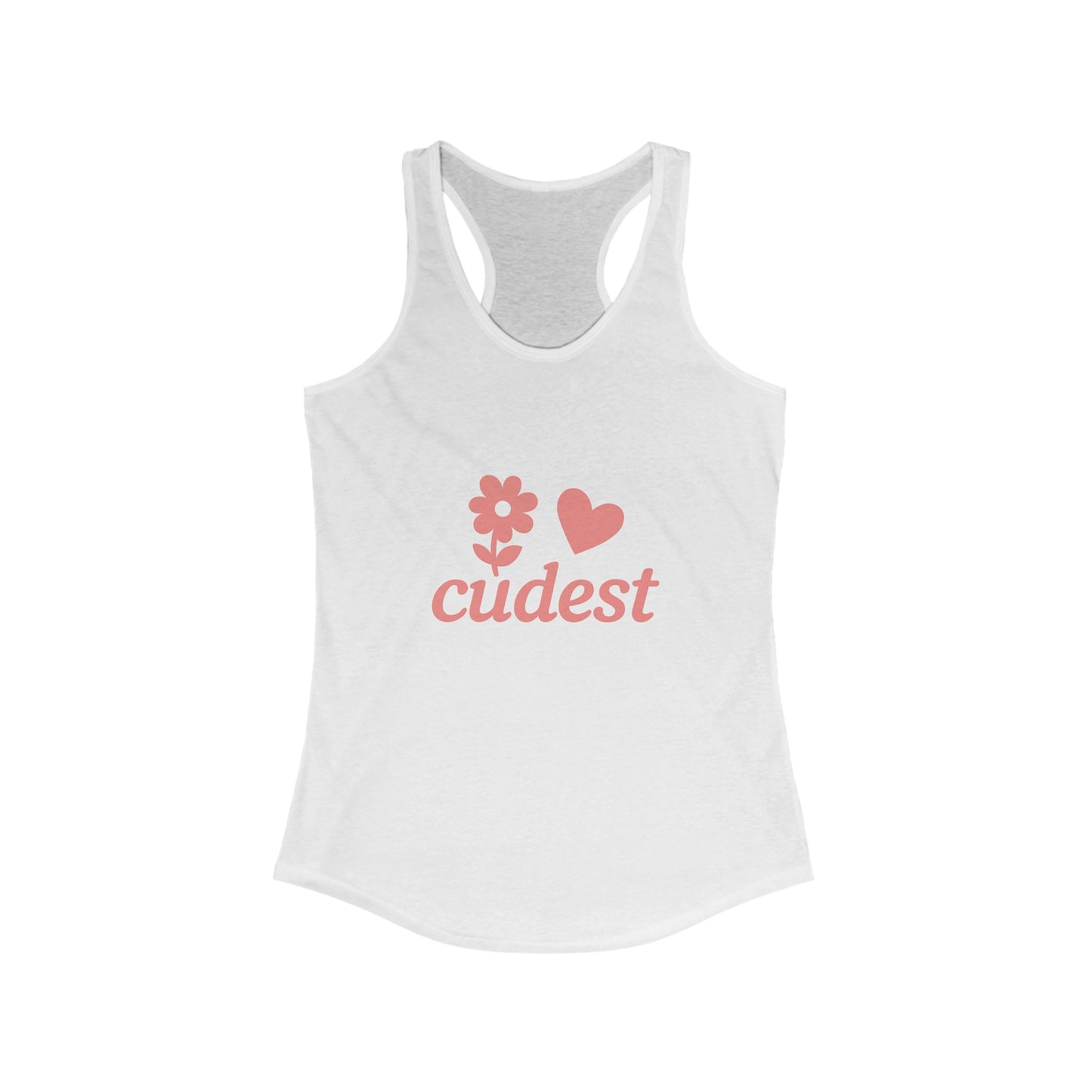 Women's Cudest Racerback Tank